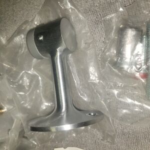 New 3" Heavy Duty Cast Brass Door Stop